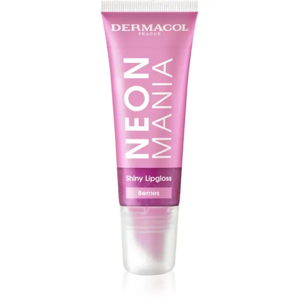 Dermacol Dermacol Neon Mania sjajilo za usne u tubi nijansa Berries 10 ml