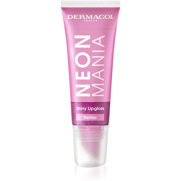 Dermacol Dermacol Neon Mania sjajilo za usne u tubi nijansa Berries 10 ml