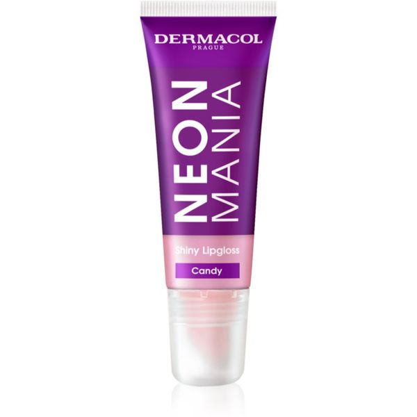 Dermacol Dermacol Neon Mania sjajilo za usne u tubi nijansa Candy 10 ml