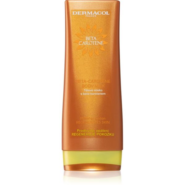 Dermacol Dermacol Sun Beta Carotene mlijeko za tijelo za duže izlaganje suncu 200 ml
