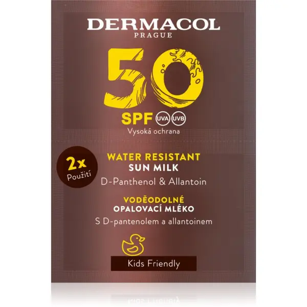 Dermacol Dermacol Sun Water Resistant vodootporno mlijeko za sunčanje SPF 50 2x15 ml