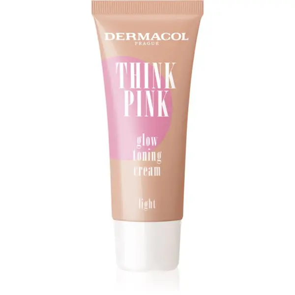 Dermacol Dermacol Think Pink posvjetljujuća krema za toniranje nijansa 1 Light 30 ml