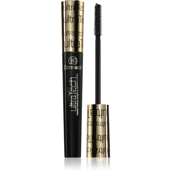 Dermacol Dermacol UltraTech maskara za produljenje i punije trepavice nijansa Black 10 ml