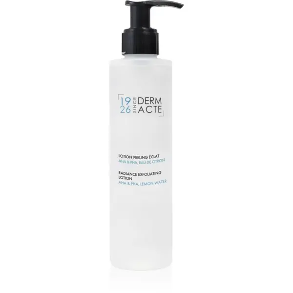 DermActe DermActe Exfoliate Radiance Exfoliating Lotion nježno mlijeko za eksfolijaciju za sjaj lica 200 ml