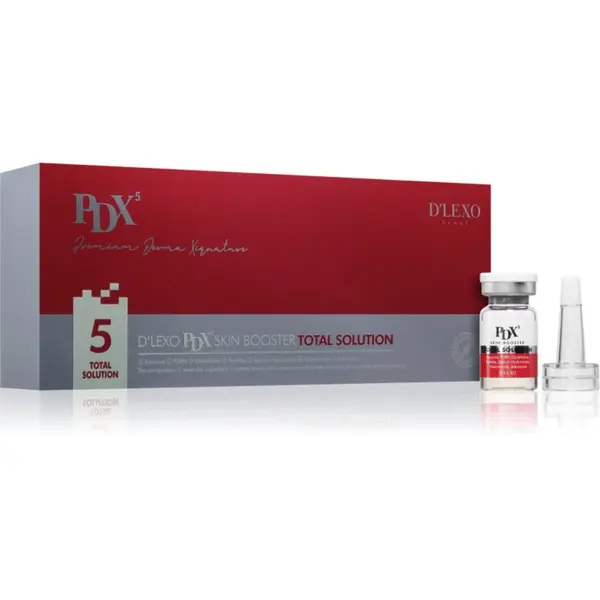 Dermaline Dermaline D'LEXO PDX5 Skin Booster Total Solution intenzivna kura za pomlađivanje 5x5 ml