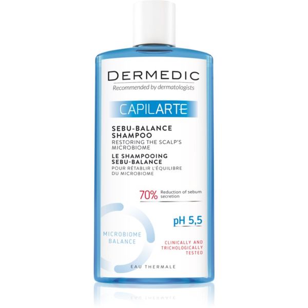 Dermedic Dermedic Capilarte šampon za dubinsko čišćenje masnog vlasišta 300 ml