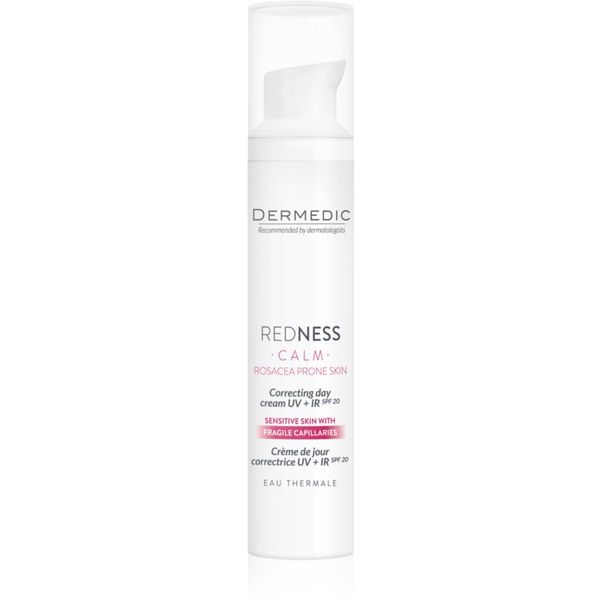 Dermedic Dermedic Redness Calm korektivna krema za osjetljivu i crvenu kožu lica SPF 20  40 ml