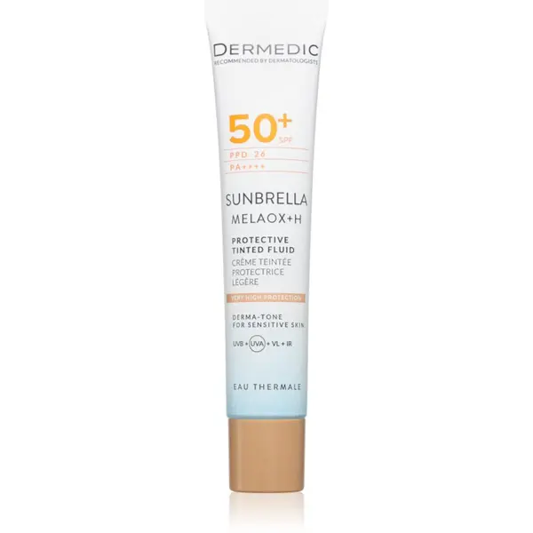 Dermedic Dermedic Sunbrella Protective Tinted Fluid zaštitna krema za toniranje za lice SPF 50+ 40 ml
