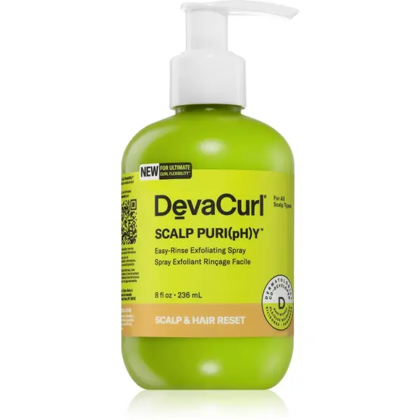 DevaCurl DevaCurl Scalp Puri(pH)y™ njega vlasišta s eksfolijacijskim učinkom 236 ml