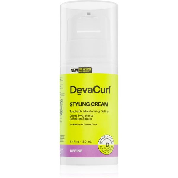 DevaCurl DevaCurl Styling Cream hidratantna krema za styling za valovitu i kovrčavu kosu 150 ml