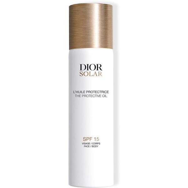 DIOR DIOR Dior Solar The Protective Face and Body Oil ulje za sunčanje u spreju SPF 15 125 ml