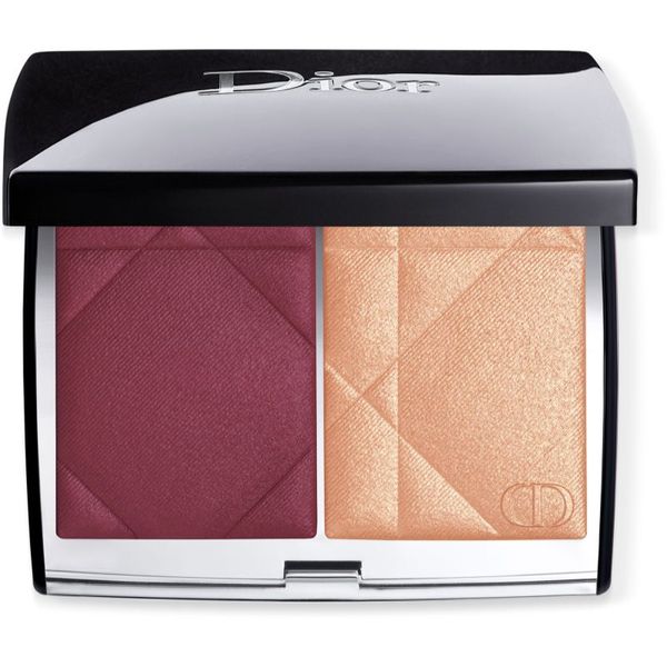 DIOR DIOR Rouge Blush Colour & Glow multifunkcionalna paleta nijansa 757 Wildior 8 g