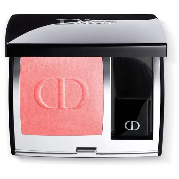 DIOR DIOR Rouge Blush kompaktno rumenilo sa četkicom i zrcalom nijansa 028 Actrice (Satin) 6.7 g