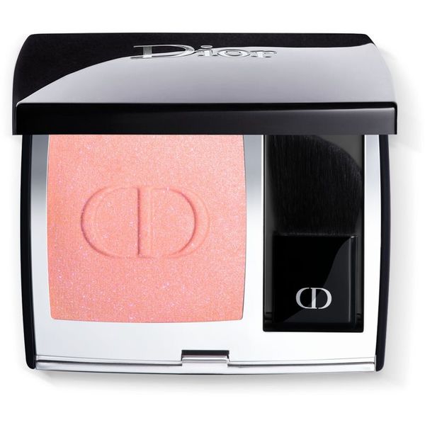 DIOR DIOR Rouge Blush kompaktno rumenilo sa četkicom i zrcalom nijansa 601 Hologlam (Holo) 6,7 g