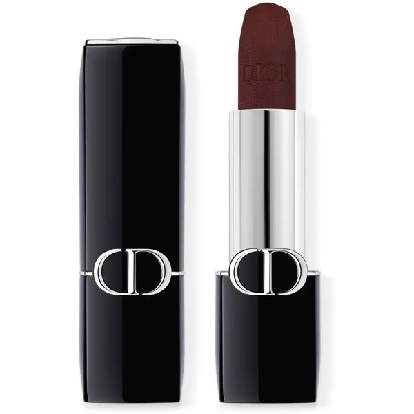 DIOR DIOR Rouge Dior Balm hidratantni balzam za usne punjivi nijansa 001 Diormidnight 3.2 g