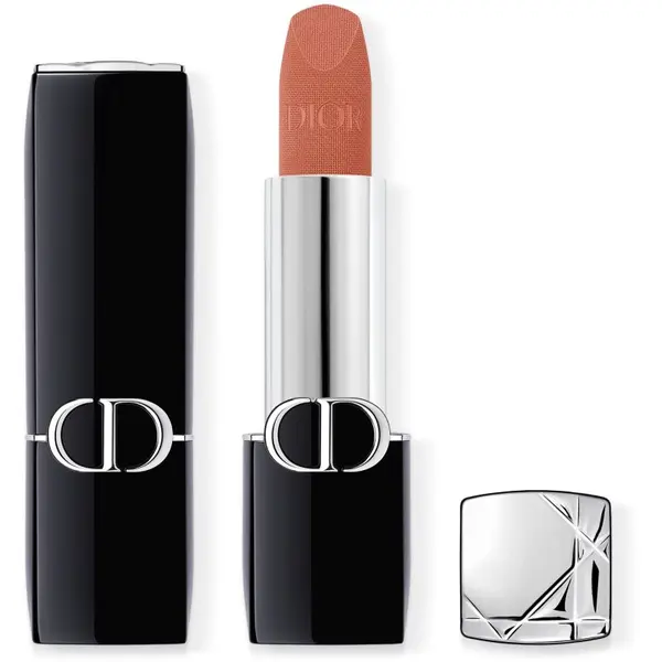 DIOR DIOR Rouge Dior dugotrajni ruž za usne punjiva nijansa 200 Nude Touch Velvet 3.5 g