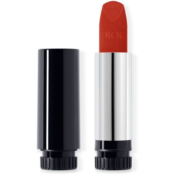 DIOR DIOR Rouge Dior The Refill dugotrajni ruž za usne zamjensko punjenje nijansa 777 Fahrenheit Velvet 3,5 g