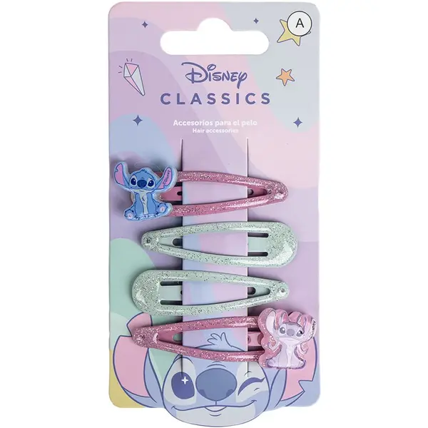 Disney Disney Stitch Hair Accessories ukosnice za kosu za djecu 4 kom
