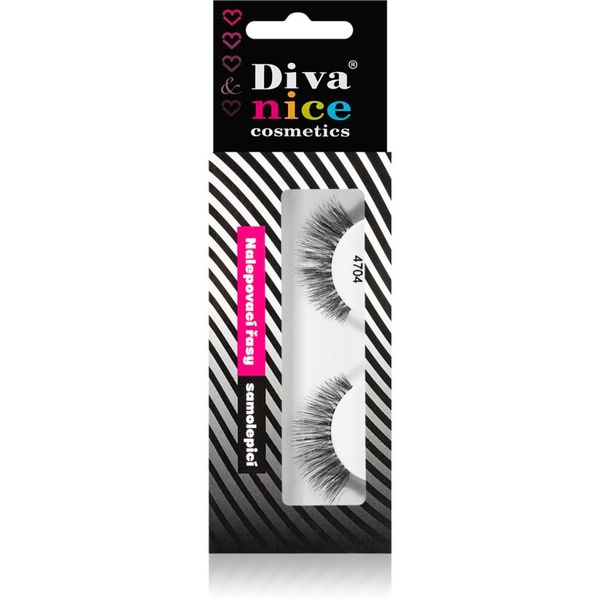 Diva & Nice Cosmetics Diva & Nice Cosmetics Accessories umjetne trepavice tip 4704 1 kom