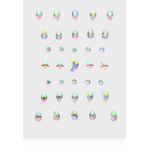 Diva & Nice Cosmetics Diva & Nice Cosmetics Face Stones naljepnice za lice 35 kom