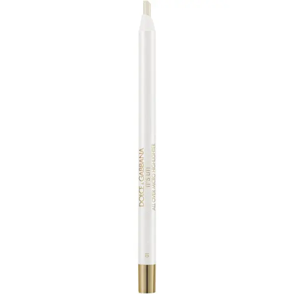 Dolce&Gabbana Dolce&Gabbana Bold It's Lit! kremasti highlighter u sticku u olovci nijansa 01 North Star - Shimmering Platinum 0.35 g