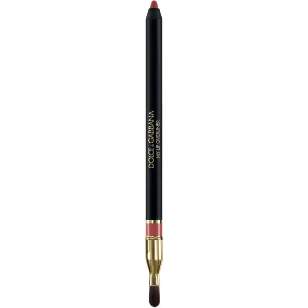 Dolce&Gabbana Dolce&Gabbana Classic My Lip Overliner olovka za usne s kistom nijansa 07 My Crimson Red - Muted Dark Pink Rosy Red 1.2 g