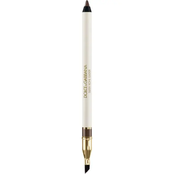 Dolce&Gabbana Dolce&Gabbana Classic Sleek Kohl Glider olovka za oči s kistom nijansa 02 Espresso Brown - Deep Warm Brown 1.2 g