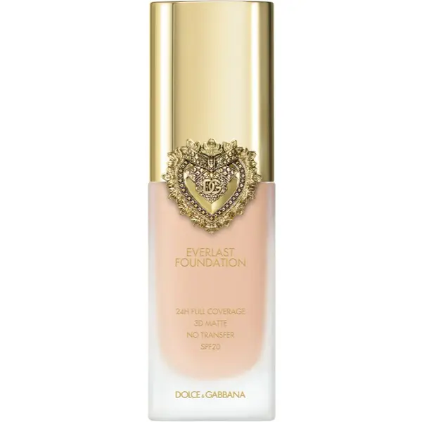 Dolce&Gabbana Dolce&Gabbana Flawless Everlast Foundation intenzivni make-up za prekrivanje s dugotrajnim učinkom SPF 20 nijansa 05N LIGHT 27 ml