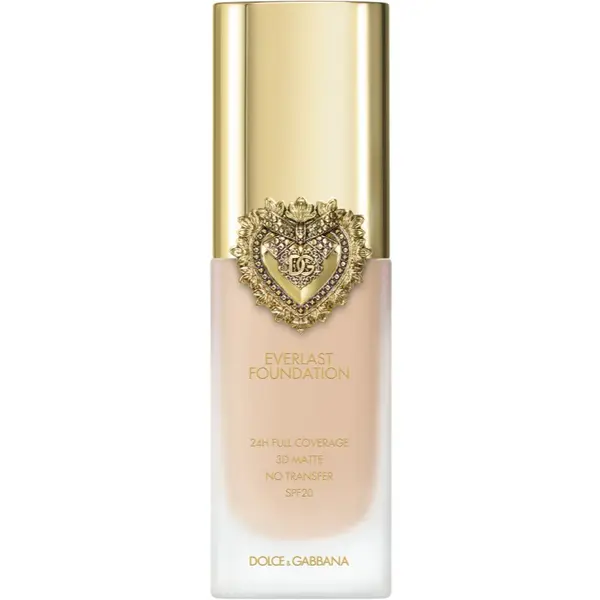 Dolce&Gabbana Dolce&Gabbana Flawless Everlast Foundation intenzivni make-up za prekrivanje s dugotrajnim učinkom SPF 20 nijansa 07N Light 27 ml