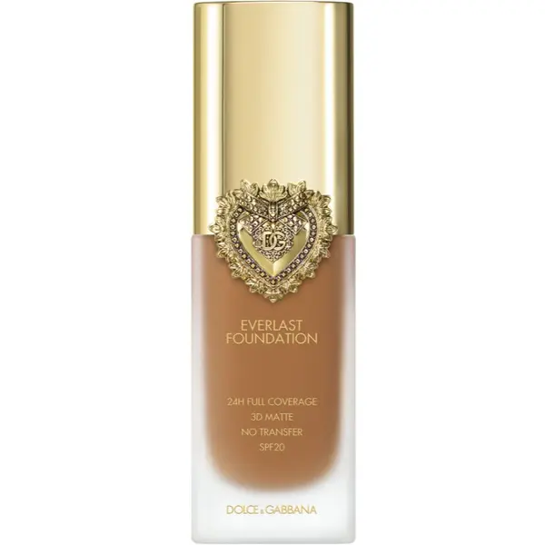 Dolce&Gabbana Dolce&Gabbana Flawless Everlast Foundation intenzivni make-up za prekrivanje s dugotrajnim učinkom SPF 20 nijansa 27N Medium Deep 27 ml