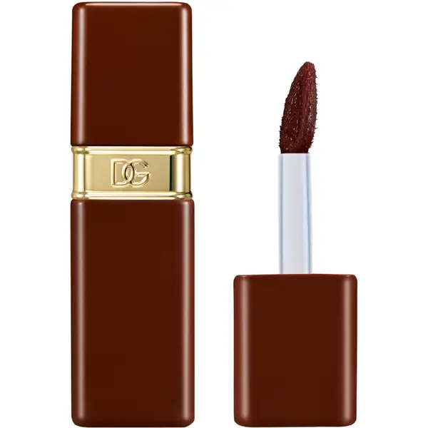 Dolce&Gabbana Dolce&Gabbana Rose Dew Lip Bite dugotrajni tekući ruž za usne s hidratantnim učinkom nijansa 06 Quirky Mocha - Cool Brown 6 ml