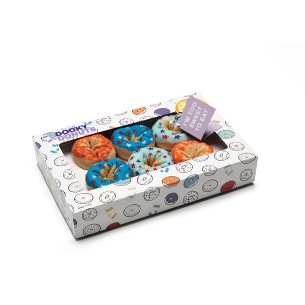 Dooky Dooky Gift Donuts čarape za bebe Blueberry Orange 0-12 m 3 kom