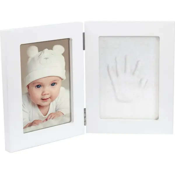 Dooky Dooky Luxury Memory Box Double Frame Handprint set za bebine otiske 1 kom