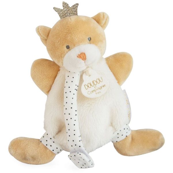 Doudou Doudou Gift Set Bear With Pacifier igračka s kopčom 1 kom