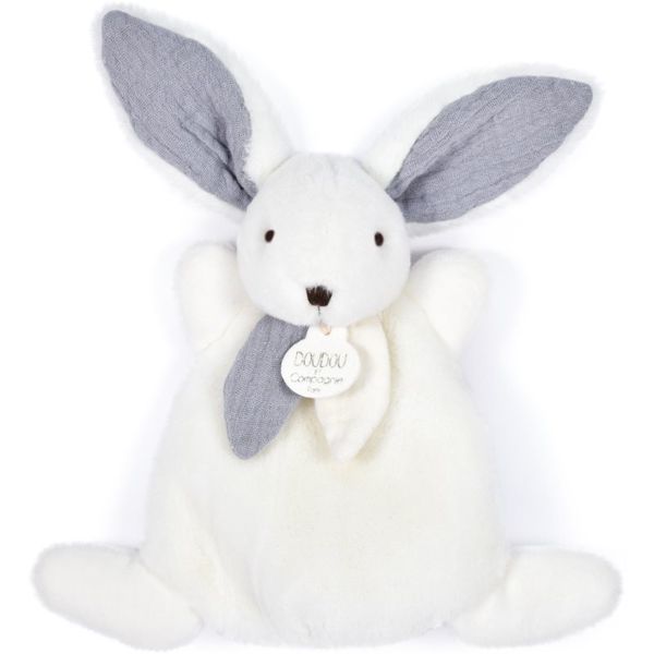 Doudou Doudou Happy Rabbit plišana igračka Blue 17 cm 1 kom