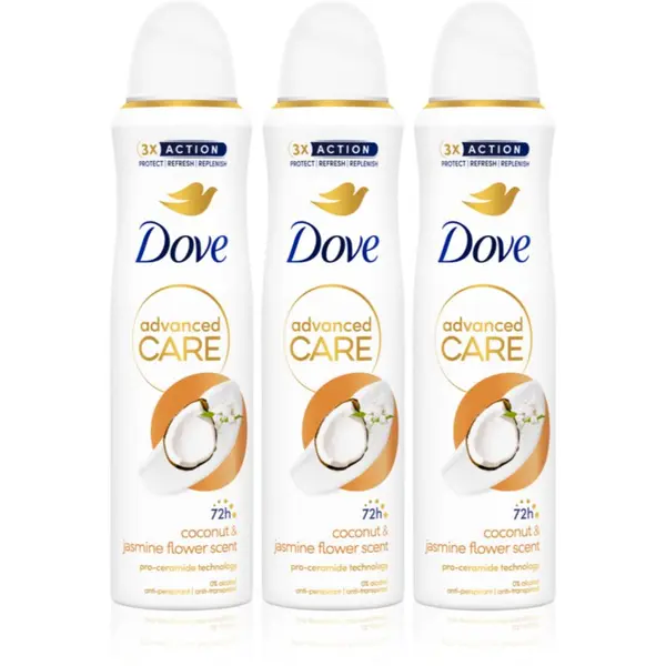 Dove Dove Advanced Care Coconut & Jasmine Flower Scent set