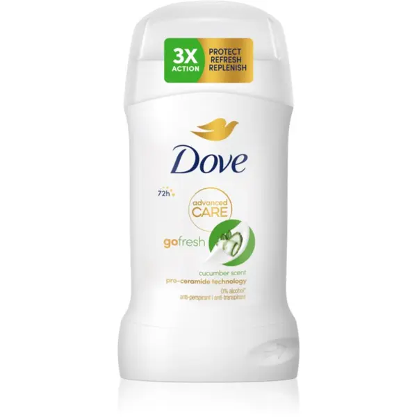 Dove Dove Advanced Care Cucumber & Green Tea čvrsti dezodorans 50 ml