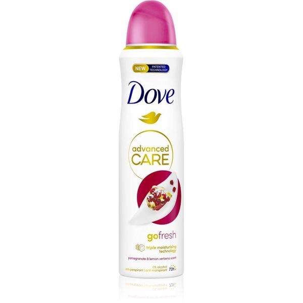 Dove Dove Advanced Care Go Fresh antiperspirant bez alkohola Go Fresh Pomegranate & Lemon Verbena 150 ml