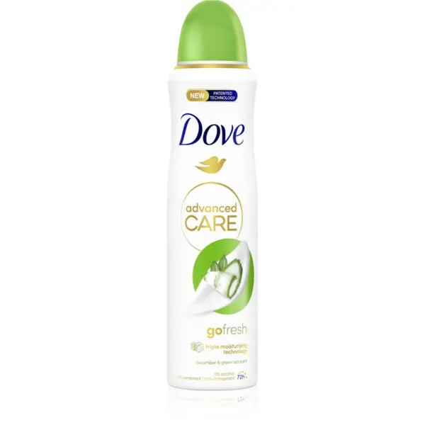 Dove Dove Advanced Care Go Fresh Cucumber & Green Tea dezodorans sprej Cucumber & Green Tea 150 ml