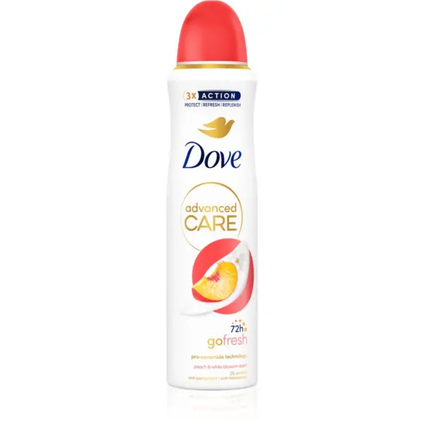 Dove Dove Advanced Care Go Fresh Peach & White Blossom dezodorans sprej 150 ml
