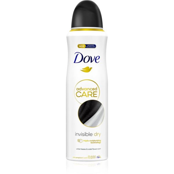 Dove Dove Advanced Care Invisible Dry antiperspirant u spreju 72h White Freesia & Violet Flower 200 ml