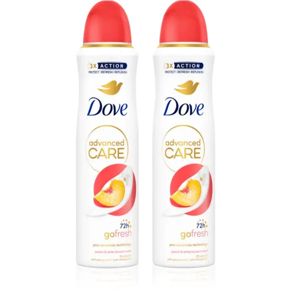 Dove Dove Advanced Care Peach & White Blossom dezodorans sprej