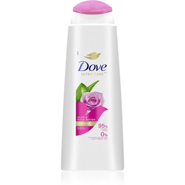 Dove Dove Aloe & Rose Water šampon za sjaj i hidrataciju 400 ml