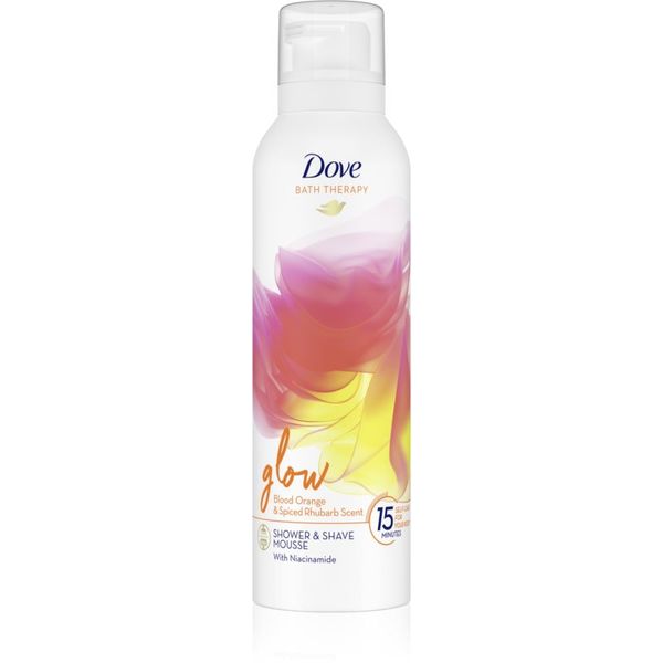 Dove Dove Bath Therapy Glow pjena za tuširanje Blood Orange & Rhubarb 200 ml