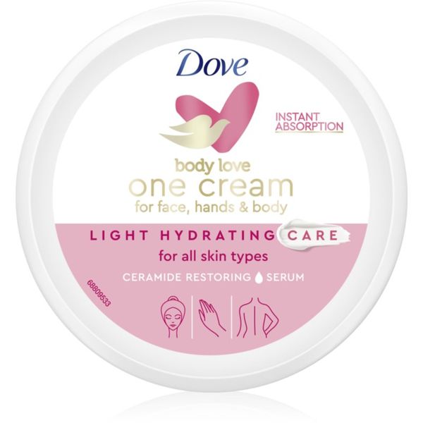 Dove Dove Body Love blaga krema za tijelo i lice 250 ml