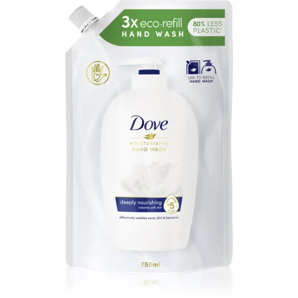 Dove Dove Deeply Nourishing tekući sapun zamjensko punjenje 750 ml