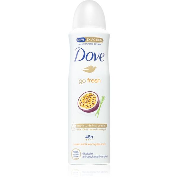 Dove Dove Go Fresh Antiperspirant antiperspirant u spreju Passion Fruit & Lemongrass 150 ml