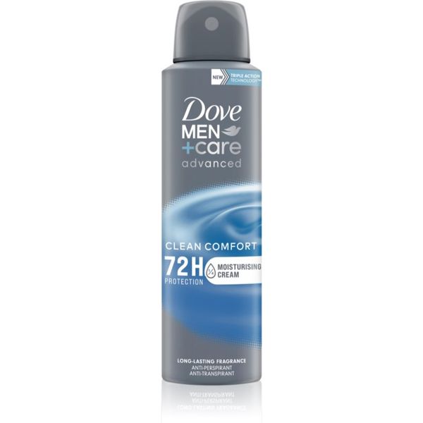 Dove Dove Men+Care Advanced antiperspirant u spreju za muškarce Clean Comfort 150 ml