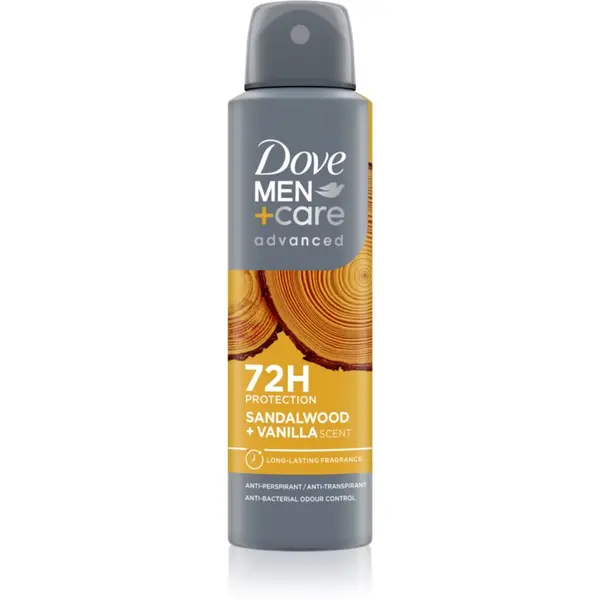 Dove Dove Men+Care Advanced Sandalwood & Vanilla osvježavajući dezodorans za muškarce Sandalwood&Vanilla 150 ml