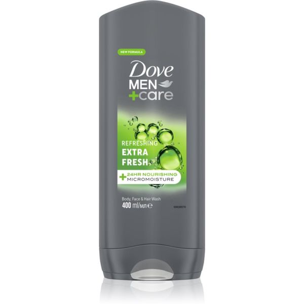 Dove Dove Men+Care Extra Fresh gel za tuširanje za tijelo i lice 400 ml